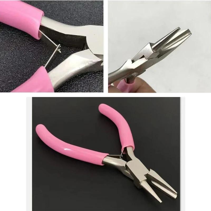 Professional Jewelry Pliers Beading Pliers Jewelry Repair Pliers Wire Wrapping Tool Craft Supplies for Jewelry Making рожевий
Professional Jewelry Pliers Beading Pliers Jewelry Repair Pliers Wire Wrapping Tool Craft Supplies for Jewelry Making рожевий