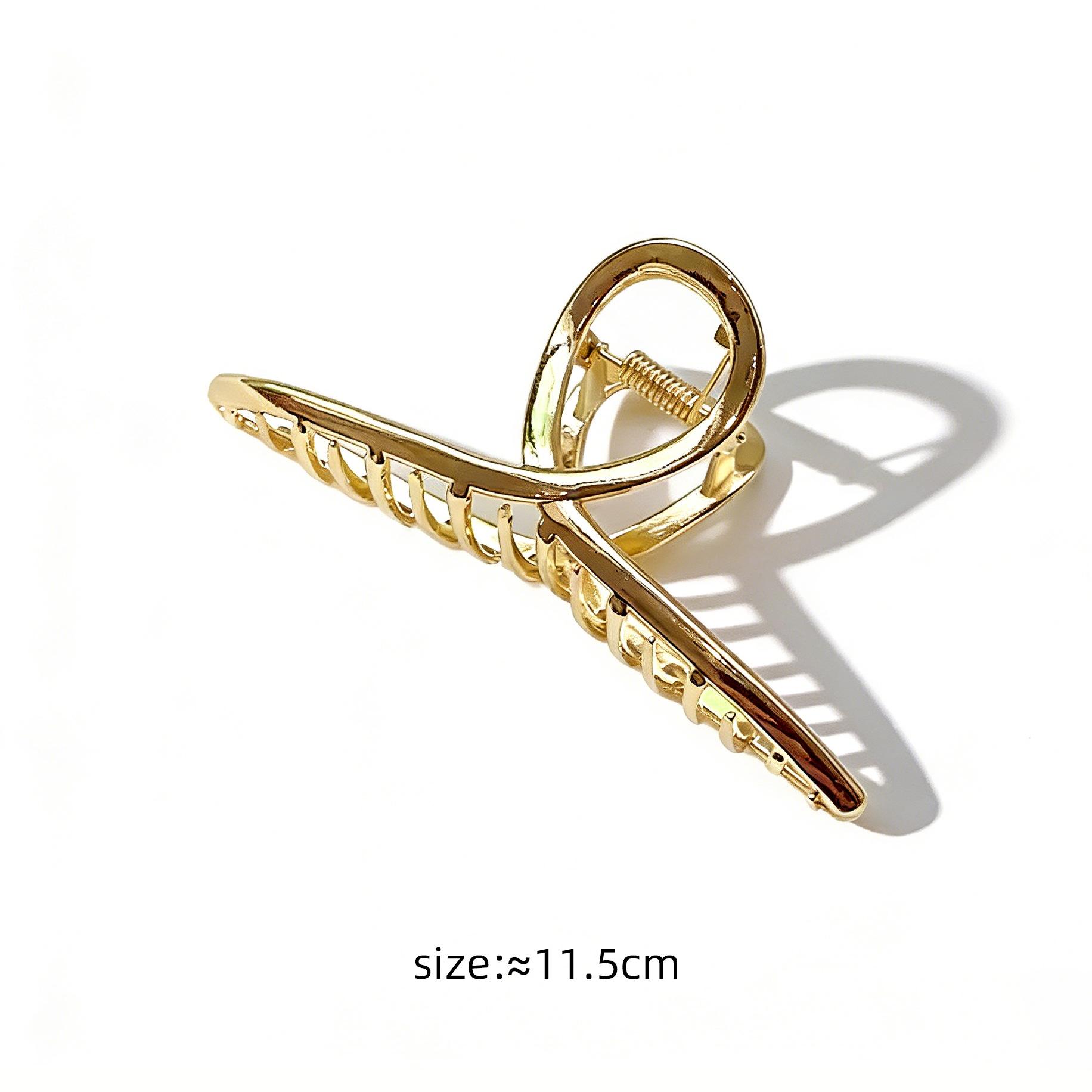 Rhinestone Extra Large Metal Shark Claw Clip for Thick Hair - New Style Flyaway Hair Accessory for Women
Rhinestone Extra Large Metal Shark Claw Clip for Thick Hair - New Style Flyaway Hair Accessory for Women