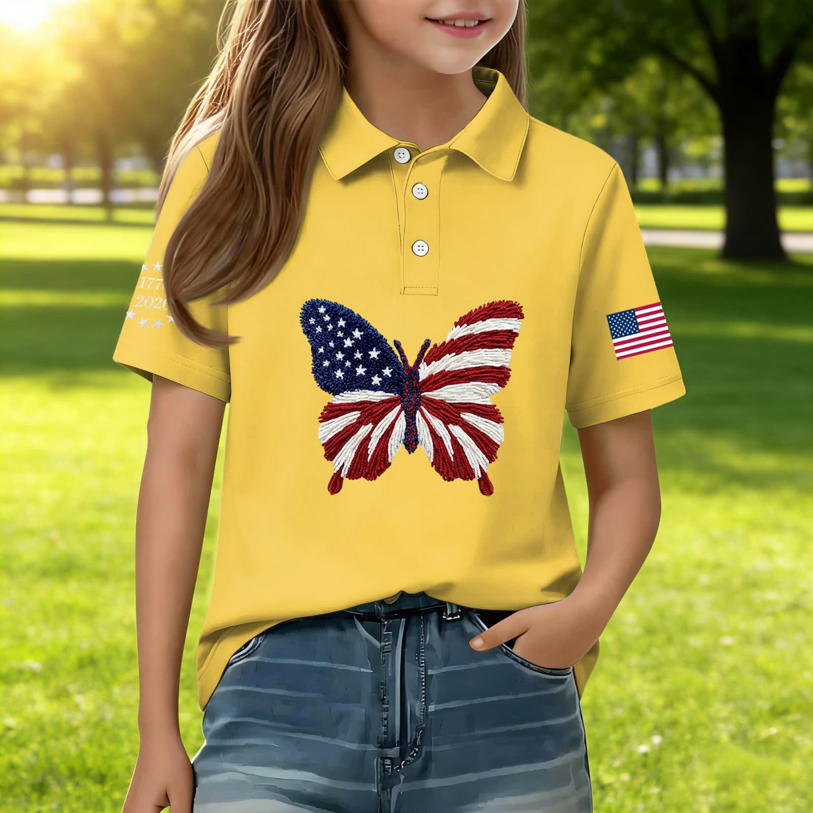 Children s Daily Casual Short-sleeved Print Tops T-shirts Shirts 160 жовтий
Children s Daily Casual Short-sleeved Print Tops T-shirts Shirts 160 жовтий