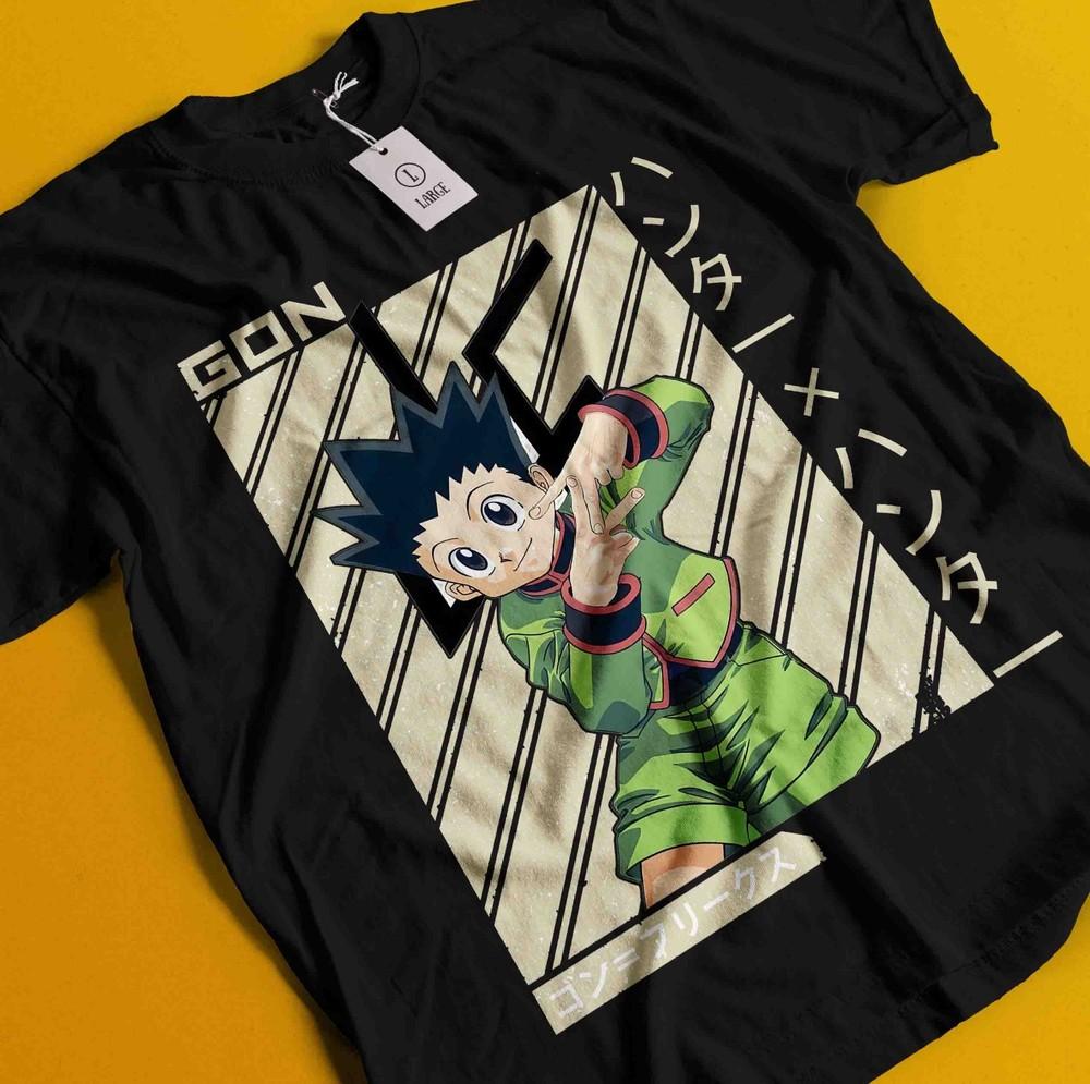 Gon Shirt Hunter X Hunter HXH Hisoka Tshirt Killua Tee T-Shirt Meruem Kurapika 4XL
Gon Shirt Hunter X Hunter HXH Hisoka Tshirt Killua Tee T-Shirt Meruem Kurapika 4XL