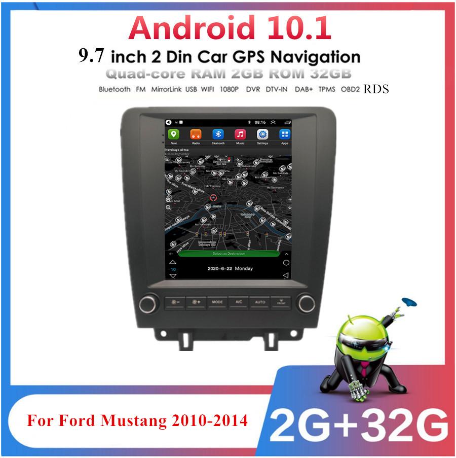 9.7 Android 10.1 Quad-core Car Stereo Radio GPS 2G+32G For Ford Mustang 2010-14
9.7 Android 10.1 Quad-core Car Stereo Radio GPS 2G+32G For Ford Mustang 2010-14