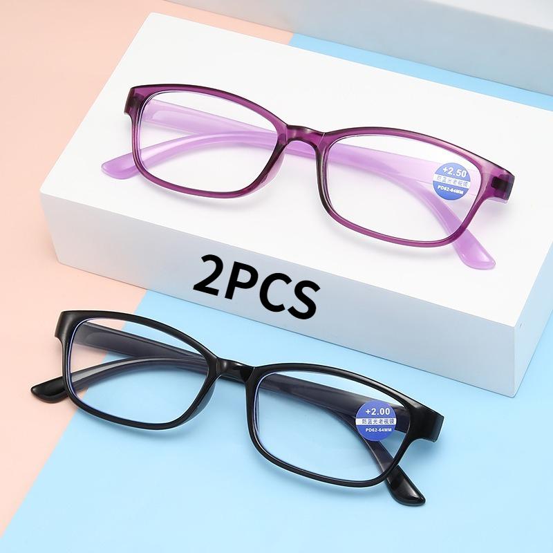 2 шт. HD Анти-синий свет Анти-усталость Очки для чтения для мужчин и женщин Модные Ультралегкие Портативные Очки для чтения +100 До +400 4
2 шт. HD Анти-синий свет Анти-усталость Очки для чтения для мужчин и женщин Модные Ультралегкие Портативные Очки для чтения +100 До +400 4