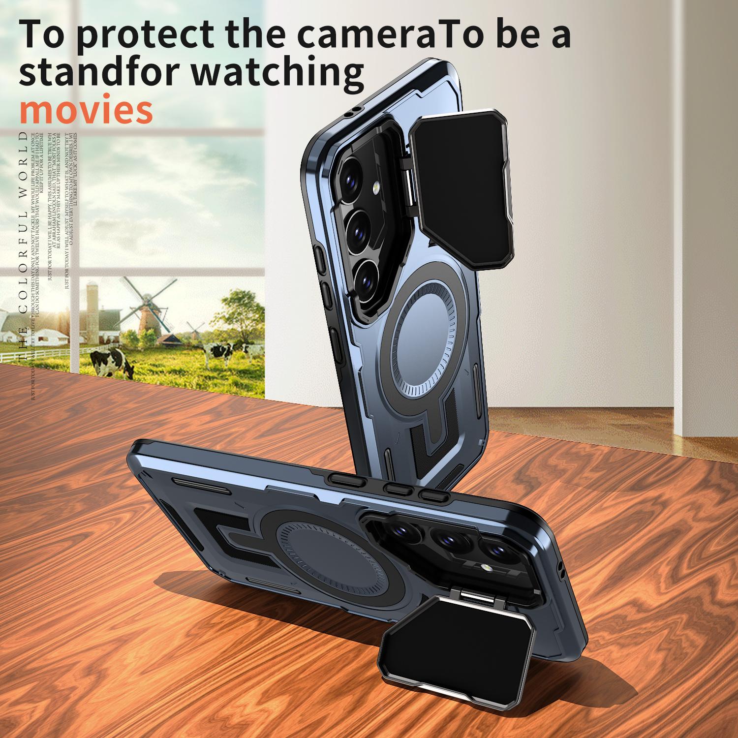 For Samsung Galaxy S24 FE Case Compatible with MagSafe Lens Lid Kickstand PC+TPU Back Cover Olive Green
For Samsung Galaxy S24 FE Case Compatible with MagSafe Lens Lid Kickstand PC+TPU Back Cover Olive Green