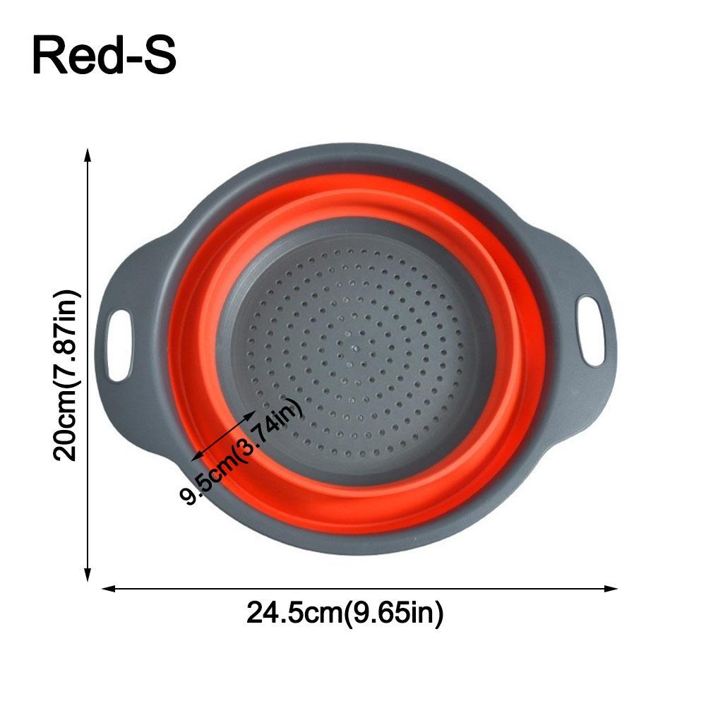 Silicone Folding Drainer Basket Drain Device Multifunctional Collapsible Colander Food Grade Fruit Vegetable Washing Basket
Silicone Folding Drainer Basket Drain Device Multifunctional Collapsible Colander Food Grade Fruit Vegetable Washing Basket