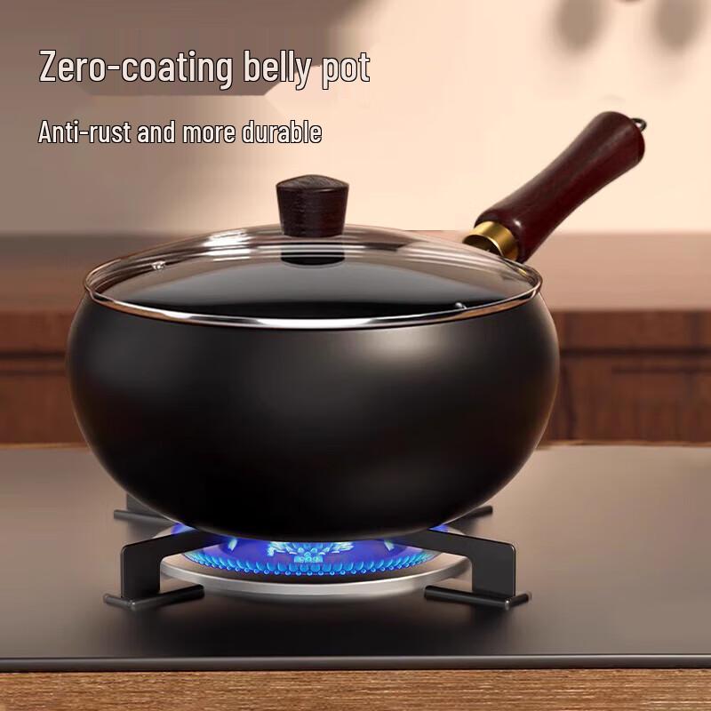 Wenlunshan Forged Volcanic Rock Non-stick Wok
Wenlunshan Forged Volcanic Rock Non-stick Wok