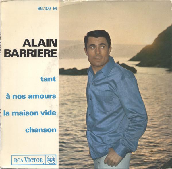 7inch Record ALAIN BARRIERE Tant 86102 RCA VICTOR 1965 France Pop Used
7inch Record ALAIN BARRIERE Tant 86102 RCA VICTOR 1965 France Pop Used