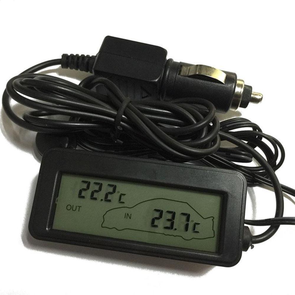 DC Blue Red Vehicles Monitor Backlight Digital Inside/Outside Temperature Thermometer Car Meter 12V
DC Blue Red Vehicles Monitor Backlight Digital Inside/Outside Temperature Thermometer Car Meter 12V