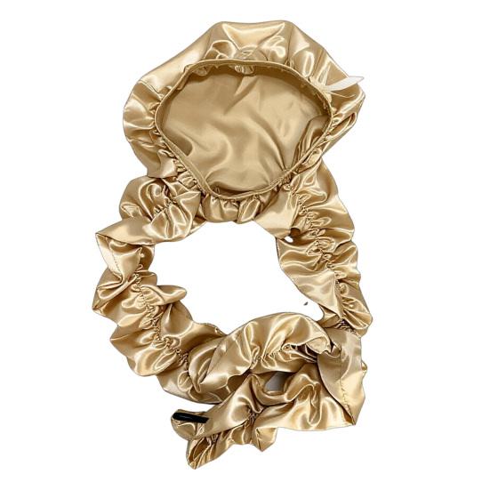 Hair Curling Hat Smooth Satin Soft Breathable Fabric Braids Twists Hat Curling Hat Women Sleeping Long Hair Cap
Hair Curling Hat Smooth Satin Soft Breathable Fabric Braids Twists Hat Curling Hat Women Sleeping Long Hair Cap