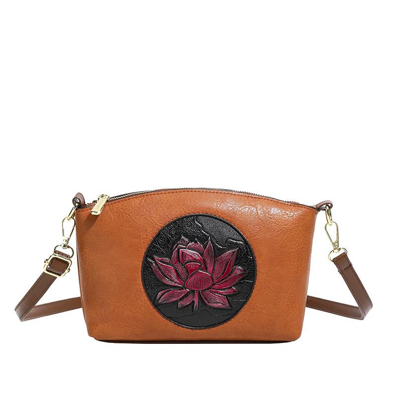 New Chinese Fashion Women s Bag Shoulder Bag New Boston Small Bag China-Chic Leisure Crossbody Bag коричневий
New Chinese Fashion Women s Bag Shoulder Bag New Boston Small Bag China-Chic Leisure Crossbody Bag коричневий