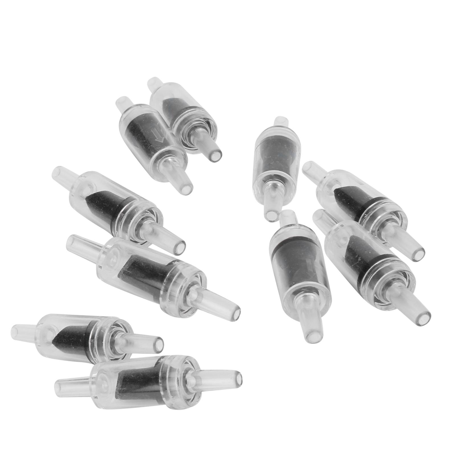 10 ШТ Односторонні повітряні насоси Зворотні клапани Пластиковий зворотний клапан для акваріума прозорий колір чорний
10 ШТ Односторонні повітряні насоси Зворотні клапани Пластиковий зворотний клапан для акваріума прозорий колір чорний