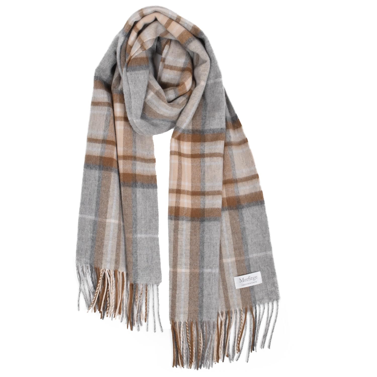 Палантин из шерсти с кашемиром Merfirge x Верблюжий 90% шерсть, 10% (унисекс) (60см 200см) (cw2466) (Серый в клетку)
Палантин из шерсти с кашемиром Merfirge x Верблюжий 90% шерсть, 10% (унисекс) (60см 200см) (cw2466) (Серый в клетку)