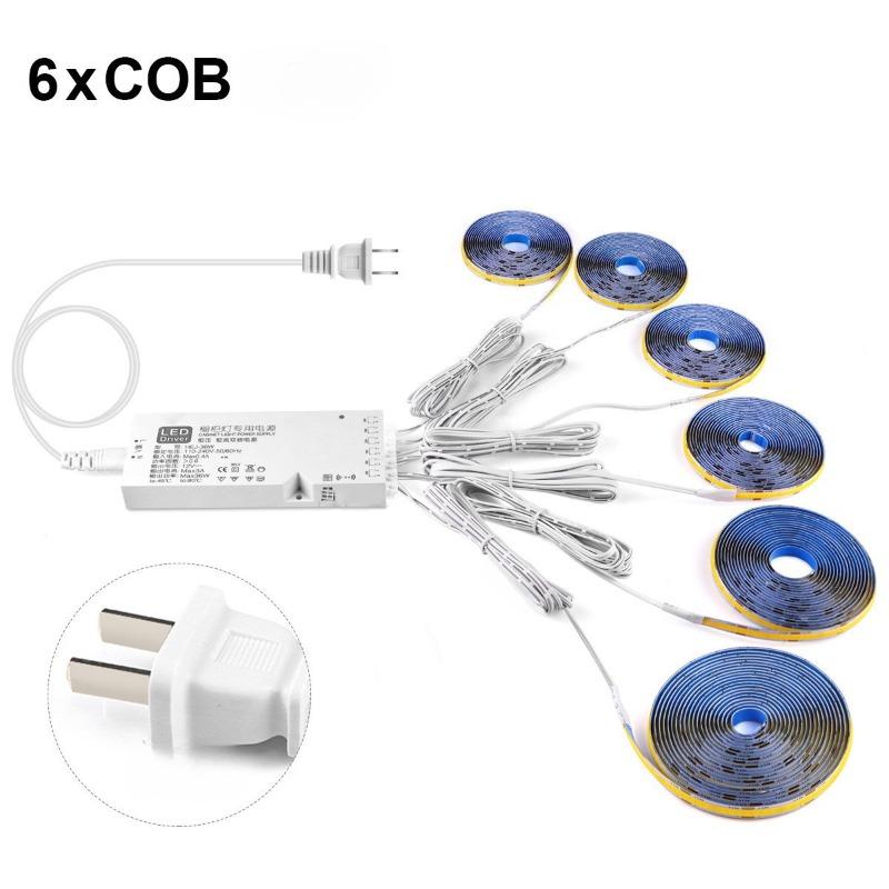 12V COB Parallel Set Wide Display Cabinet Wine Cabinet Decoration Soft Light Strip 6 head -3m - US
12V COB Parallel Set Wide Display Cabinet Wine Cabinet Decoration Soft Light Strip 6 head -3m - US