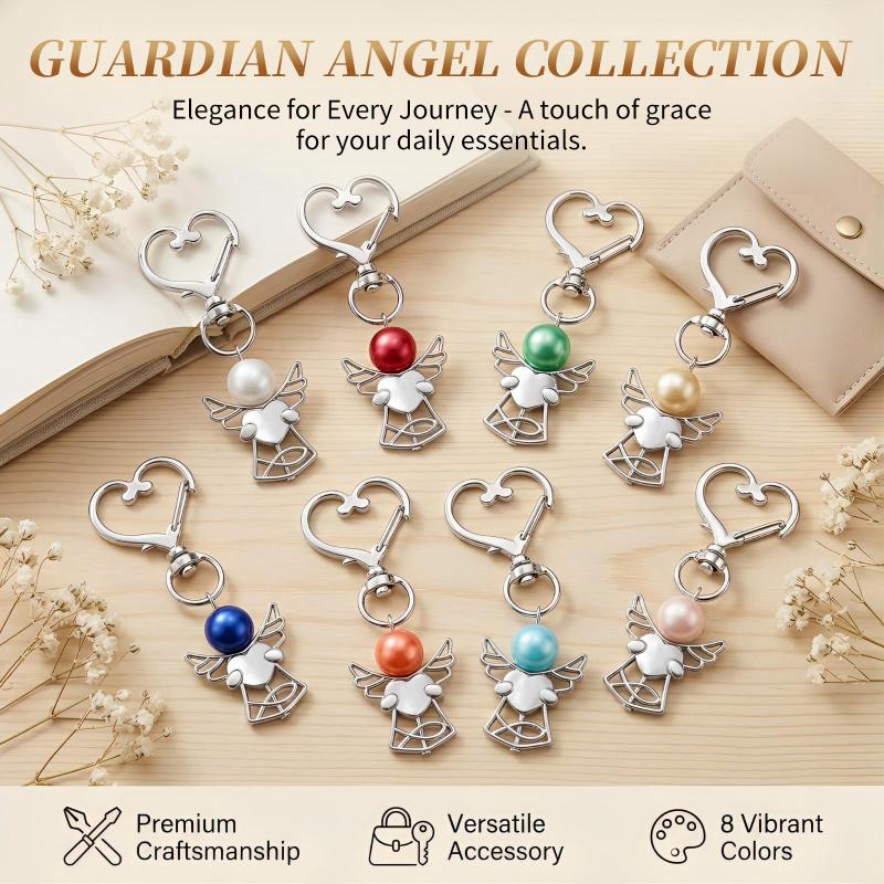 24 Sets Angel Keychains Favor Angel Charms Angel Wing Pendant With Thank You Tags Drawstring Organza Bag Guest Return Gifts серебряный
24 Sets Angel Keychains Favor Angel Charms Angel Wing Pendant With Thank You Tags Drawstring Organza Bag Guest Return Gifts серебряный