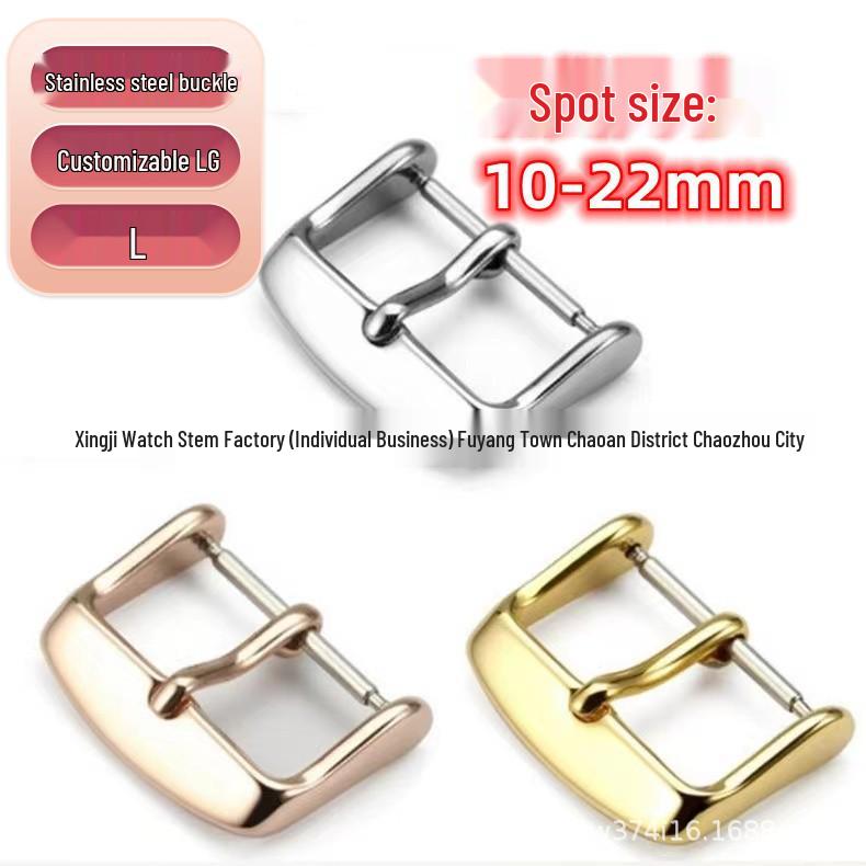 Universal Leather Watch Strap with Solid Stainless Steel Pin Buckle (10-22mm) - Compatible with Smartwatches 10mm (Silver Pin Buckle)
Universal Leather Watch Strap with Solid Stainless Steel Pin Buckle (10-22mm) - Compatible with Smartwatches 10mm (Silver Pin Buckle)