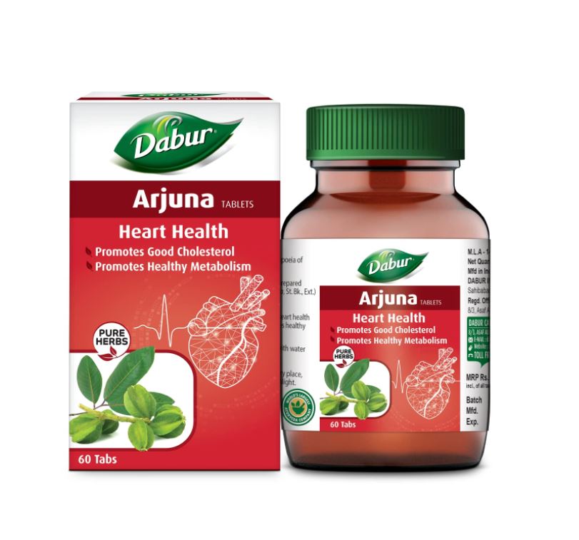 Dabur Arjuna Tablet Heart Health 60 табл
Dabur Arjuna Tablet Heart Health 60 табл