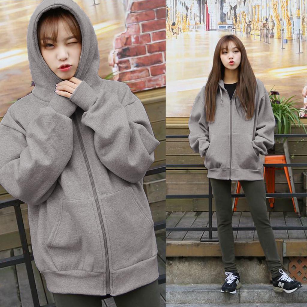Готовый запас большого размера, корейский пуловер на молнии, толстовка с капюшоном, цвет, свободный кроп XXL
Готовый запас большого размера, корейский пуловер на молнии, толстовка с капюшоном, цвет, свободный кроп XXL