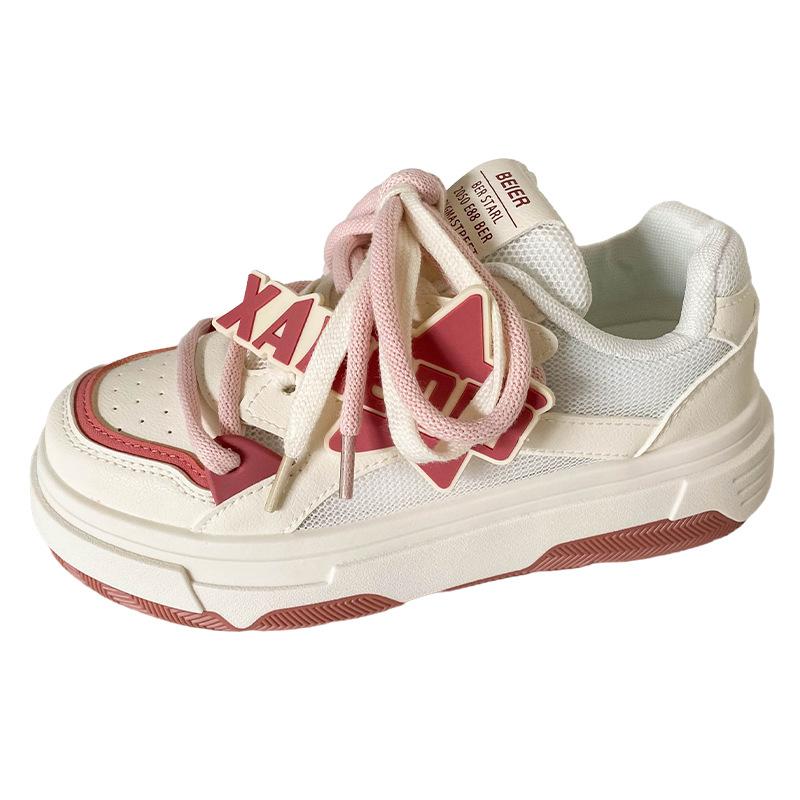 B1016 latex insole/platform bread shoes women s spring and autumn explosion niche 2024 new round head white shoes board shoes 40 рожевий
B1016 latex insole/platform bread shoes women s spring and autumn explosion niche 2024 new round head white shoes board shoes 40 рожевий