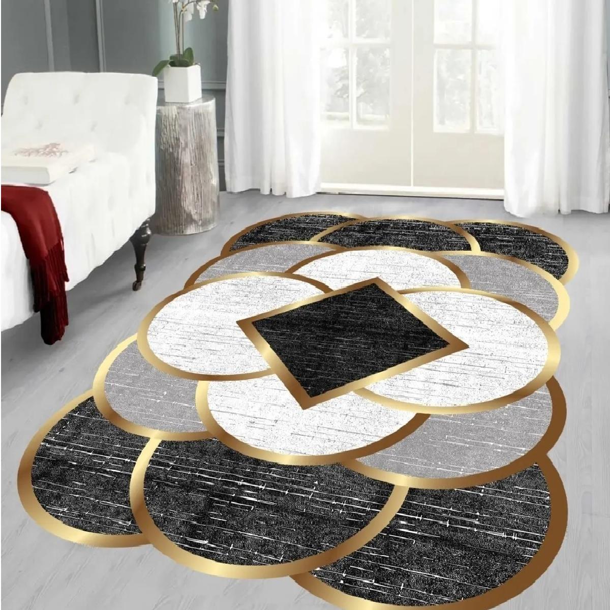 EPeddler Home Modern Gold Pattern Цифровая печать Моющаяся нескользящая кожаная основа Новое поколение гостиной, спальни, прихожей Ковер 50 x 80 цвет старого дерева/золотой вегас
EPeddler Home Modern Gold Pattern Цифровая печать Моющаяся нескользящая кожаная основа Новое поколение гостиной, спальни, прихожей Ковер 50 x 80 цвет старого дерева/золотой вегас