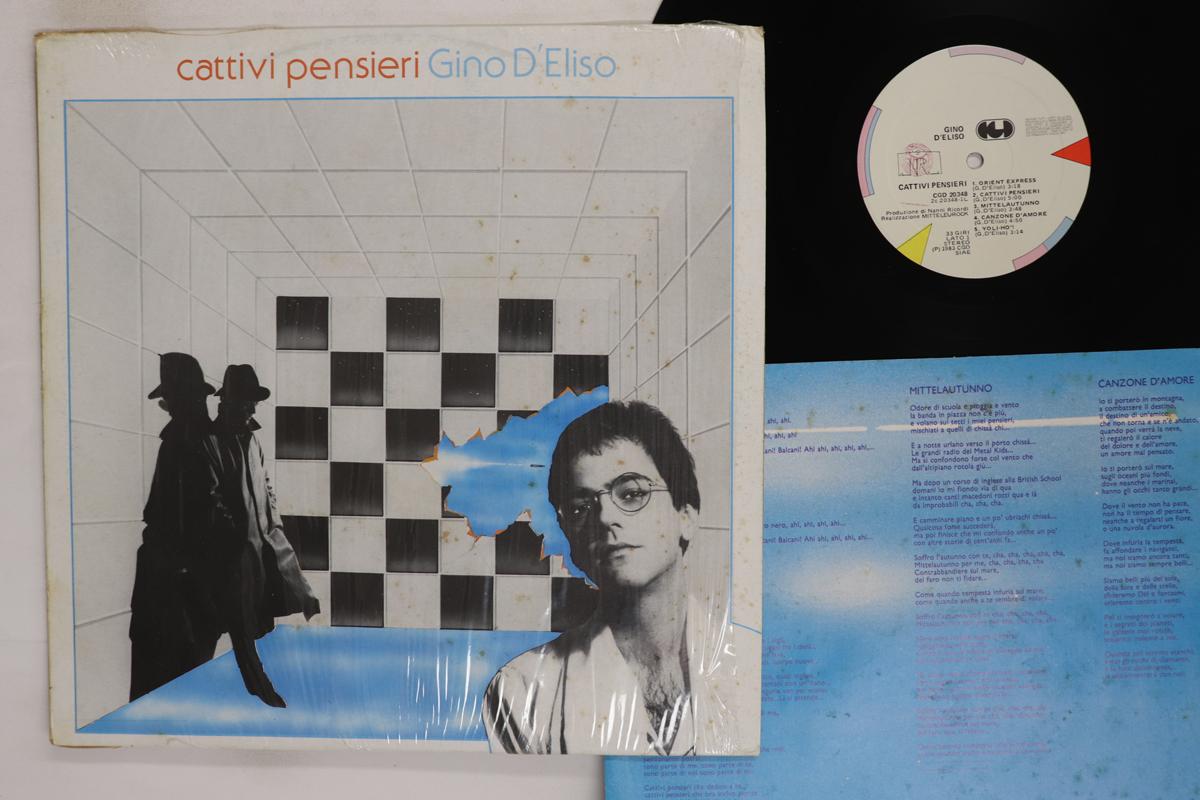 LP Record GINO DELISO Cattivi Pensieri CGD20348 CGD 1983 Italy Rock Used
LP Record GINO DELISO Cattivi Pensieri CGD20348 CGD 1983 Italy Rock Used