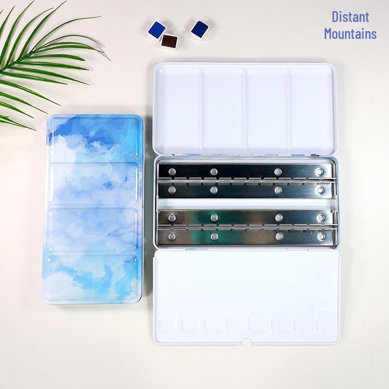 48-Color Premium Solid Watercolor Palette in Metal Box
48-Color Premium Solid Watercolor Palette in Metal Box