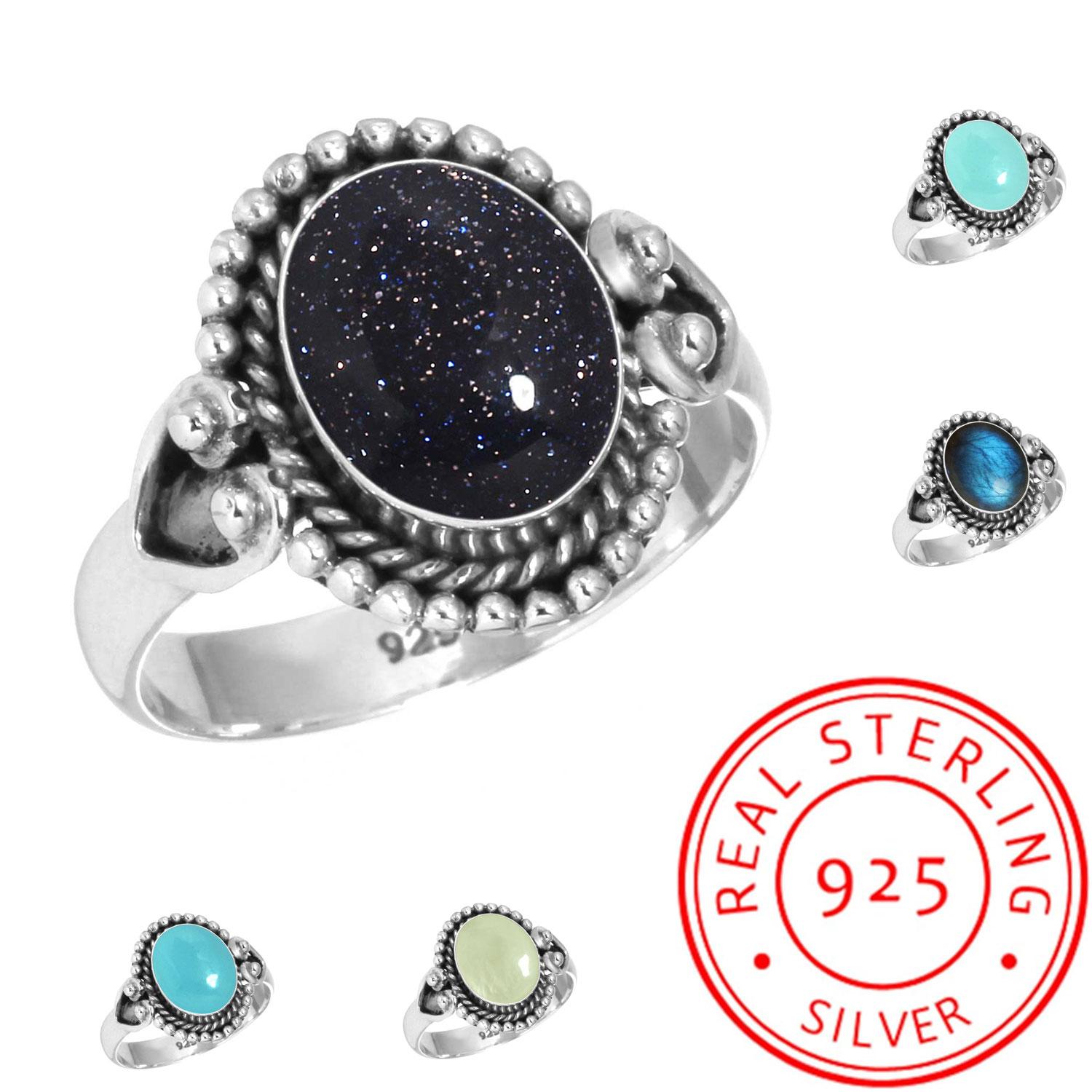 925 Sterling Silver Ring Women Gemstone Handmade Jewelry Anniversary Gift Aqua Blue Chalcedony Abalone Shell Blue Sunstone Labradorite Prehnite Boho 12.5
925 Sterling Silver Ring Women Gemstone Handmade Jewelry Anniversary Gift Aqua Blue Chalcedony Abalone Shell Blue Sunstone Labradorite Prehnite Boho 12.5