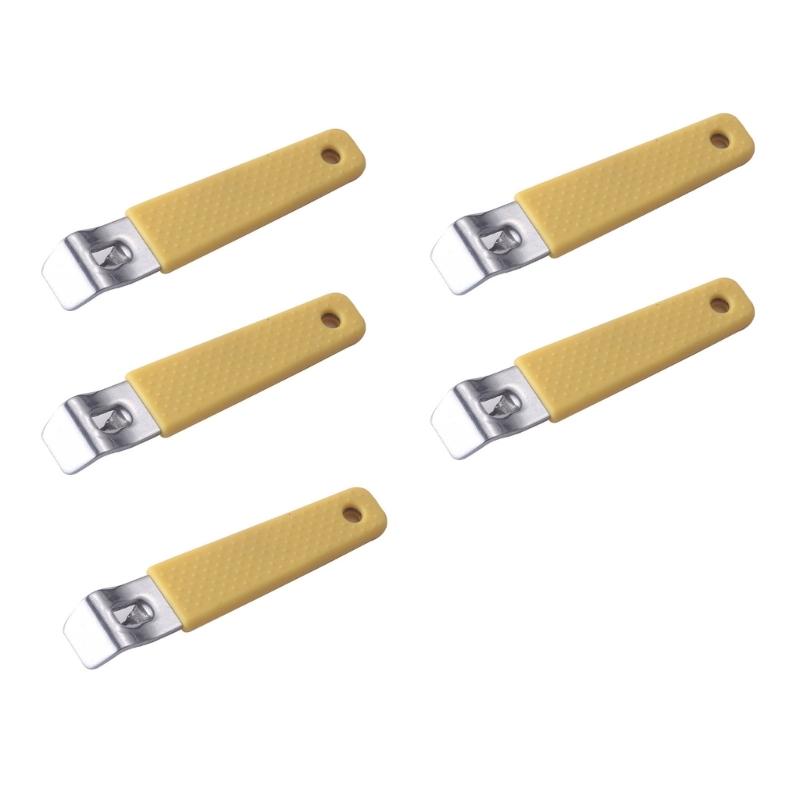 5Pieces Pocket Sized Caps Remover For Pills Bottles Beverage Can Strong Plastic Materials Convenient жёлтый
5Pieces Pocket Sized Caps Remover For Pills Bottles Beverage Can Strong Plastic Materials Convenient жёлтый