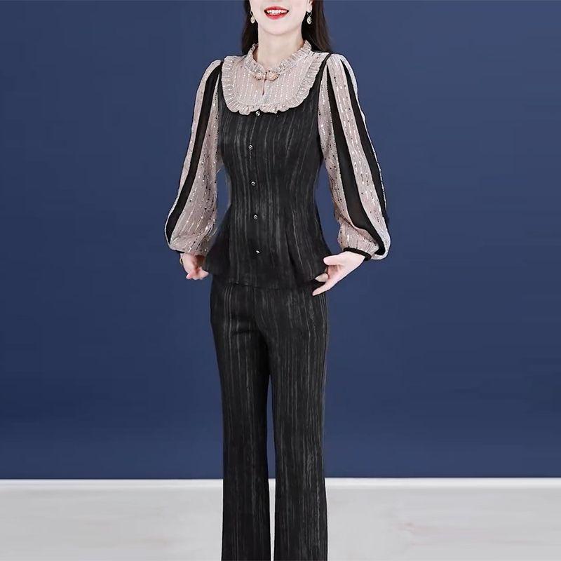 2025 Spring Luxury Casual Mom s Waist-Slimming Top & Wide-Leg Pants Set 2XL (125-135 jin)
2025 Spring Luxury Casual Mom s Waist-Slimming Top & Wide-Leg Pants Set 2XL (125-135 jin)