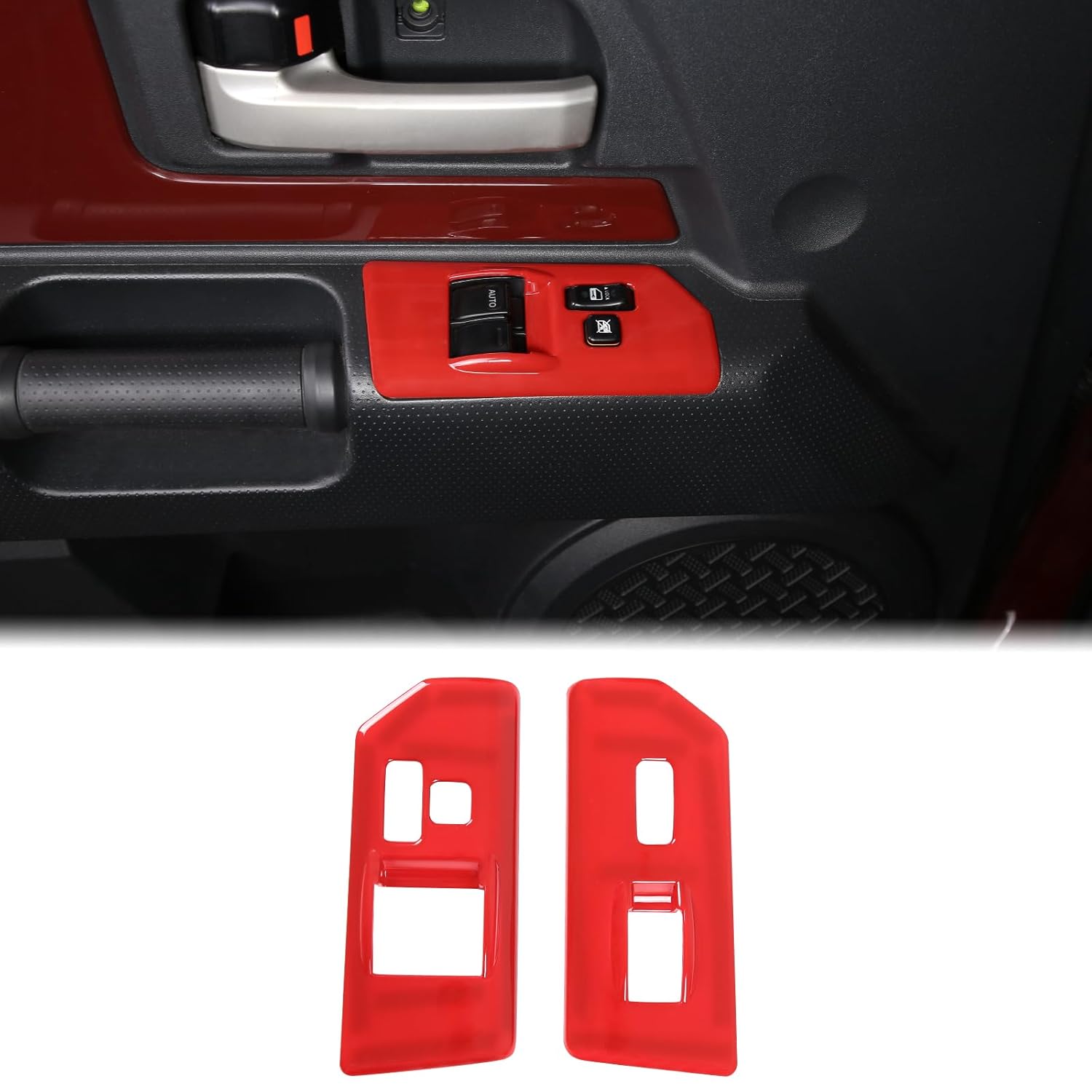 Aunginsy Door Window Glass Lift Button Panel Trim Cover Compatible with Toyota FJ Cruiser 2007-2021 Car Front Door Armrest Window Control Switch красный
Aunginsy Door Window Glass Lift Button Panel Trim Cover Compatible with Toyota FJ Cruiser 2007-2021 Car Front Door Armrest Window Control Switch красный