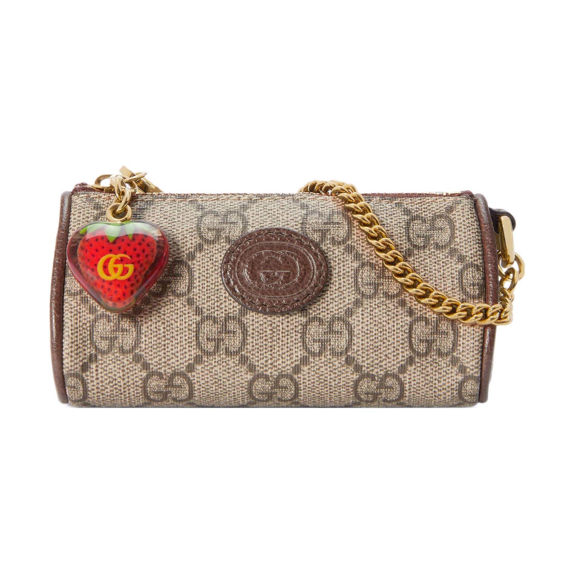 Gucci Double G Logo Strawberry Decorated Canvas And Leather Trim Wallet Women Wallet Brown 726253-FABD5-9870 Box(Basic Set+Box)
Gucci Double G Logo Strawberry Decorated Canvas And Leather Trim Wallet Women Wallet Brown 726253-FABD5-9870 Box(Basic Set+Box)