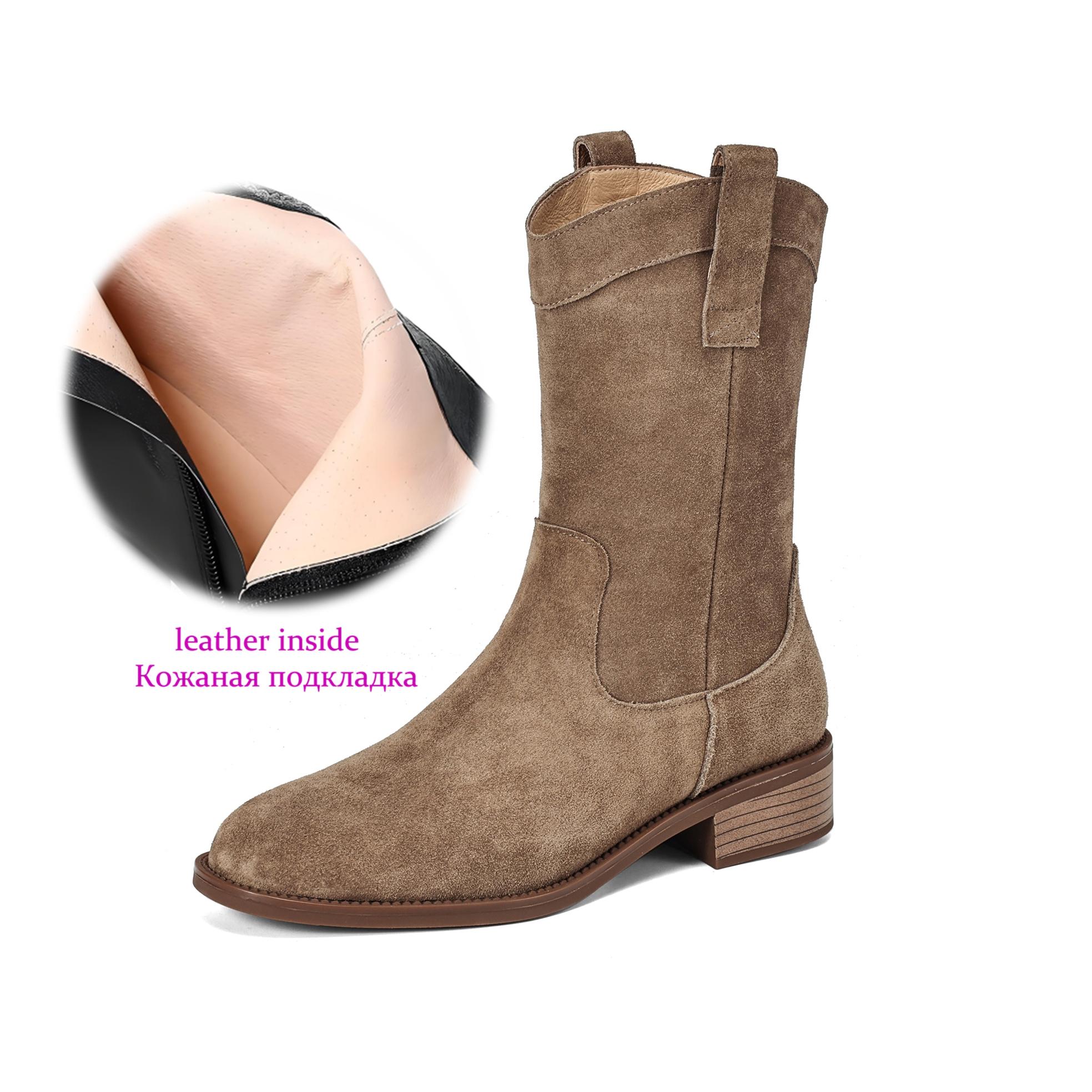 Krazing Pot Cow Suede Nubuck Autumn Winter Shoes Med Heels Size 42 Western Boots Round Toe Slip on Ankle Boots 34
Krazing Pot Cow Suede Nubuck Autumn Winter Shoes Med Heels Size 42 Western Boots Round Toe Slip on Ankle Boots 34