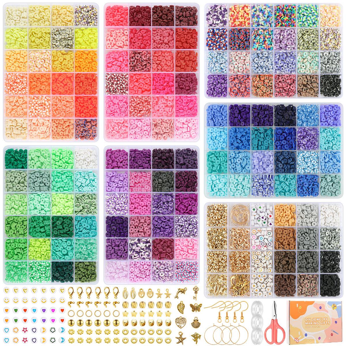 144 Color Soft Pottery Disc Beaded Women Diy Bracelet Beaded Set Jewelry Necklace Accessories
144 Color Soft Pottery Disc Beaded Women Diy Bracelet Beaded Set Jewelry Necklace Accessories