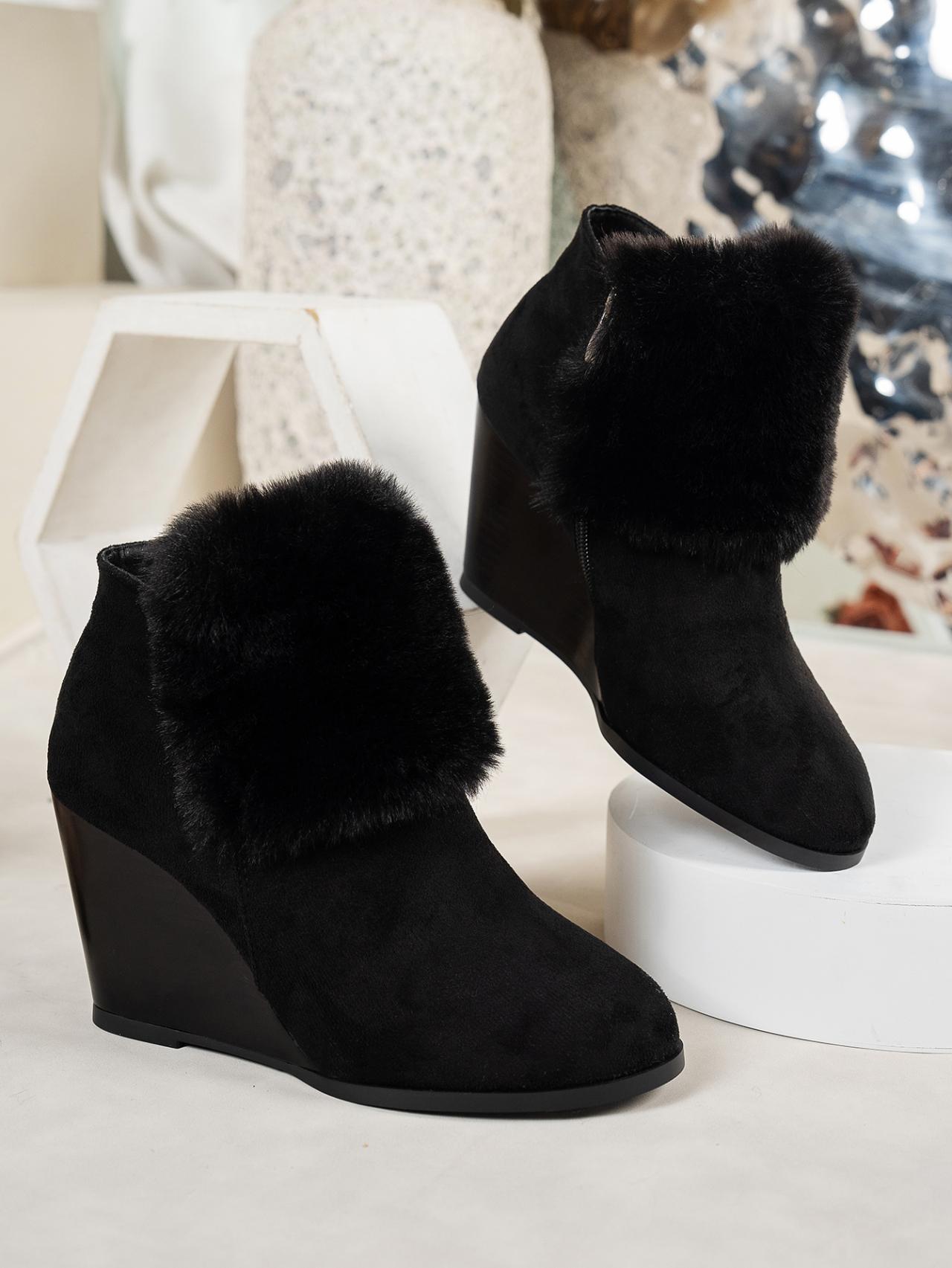 Модные новые нескользящие зимние женские ботильоны на открытом воздухе 2024 года, высококачественная обувь на танкетке с круглым носком для женщин Botines De Mujer 37 чёрный
Модные новые нескользящие зимние женские ботильоны на открытом воздухе 2024 года, высококачественная обувь на танкетке с круглым носком для женщин Botines De Mujer 37 чёрный