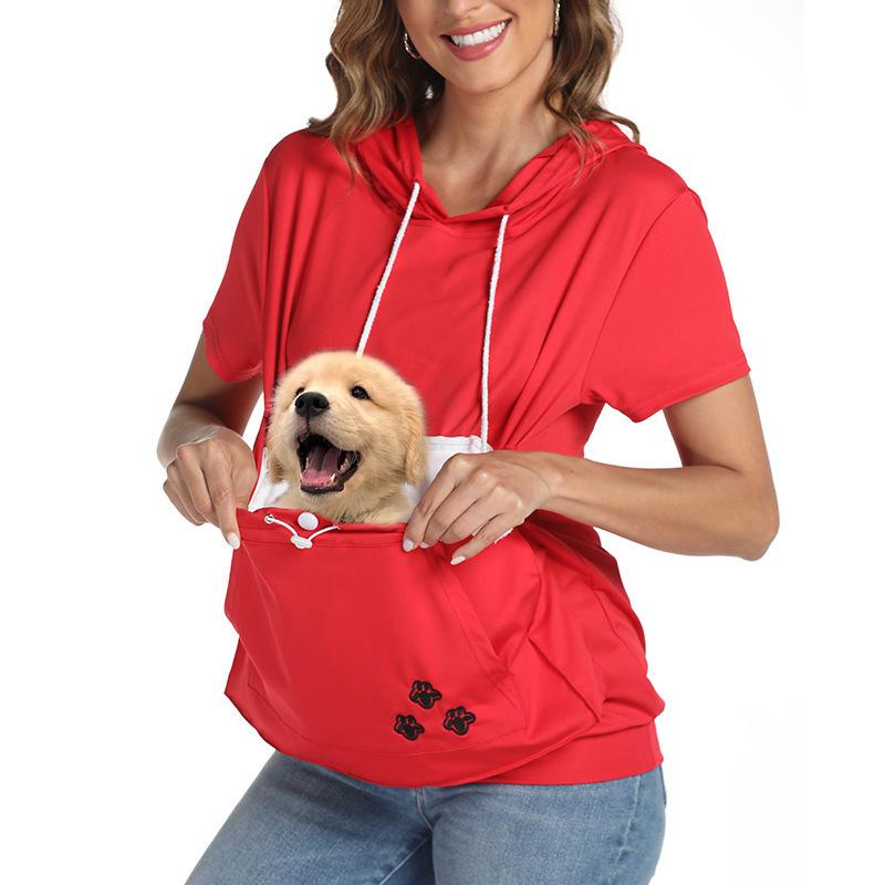 Women s Fashionable Loose Large Pocket Pocket Summer Short-sleeved Hooded T-shirt XXL червоний
Women s Fashionable Loose Large Pocket Pocket Summer Short-sleeved Hooded T-shirt XXL червоний