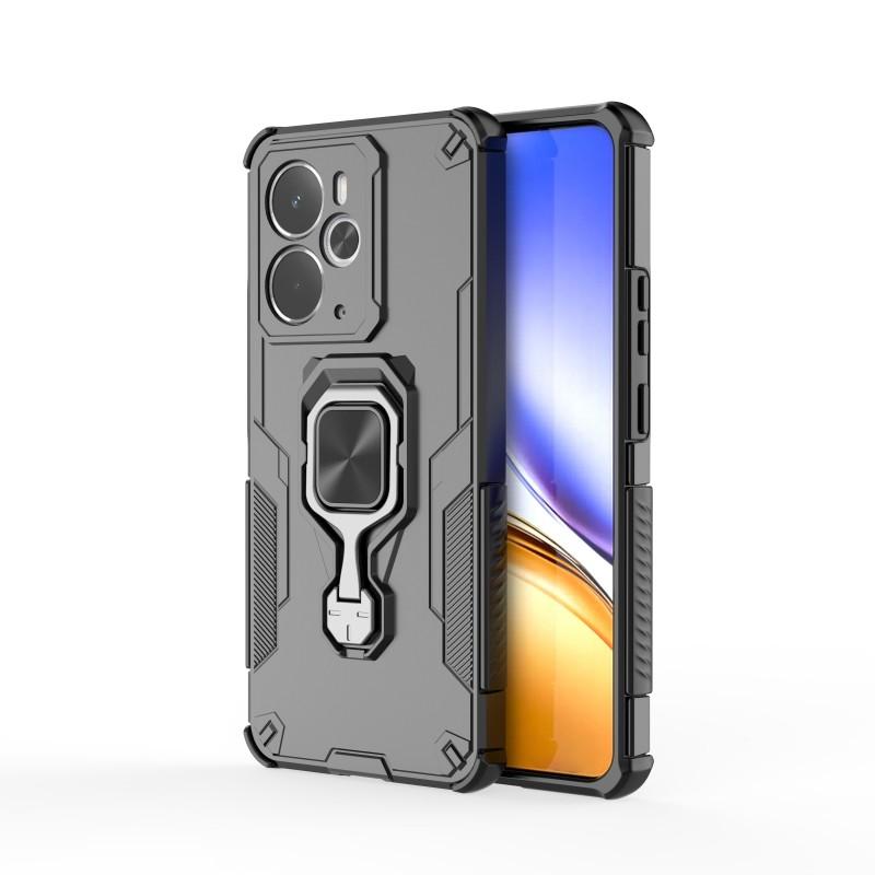 For Realme 14 5G Phone Case WANLONFENG PC TPU Back Cover Kickstand with Tempered Glass Black
For Realme 14 5G Phone Case WANLONFENG PC TPU Back Cover Kickstand with Tempered Glass Black