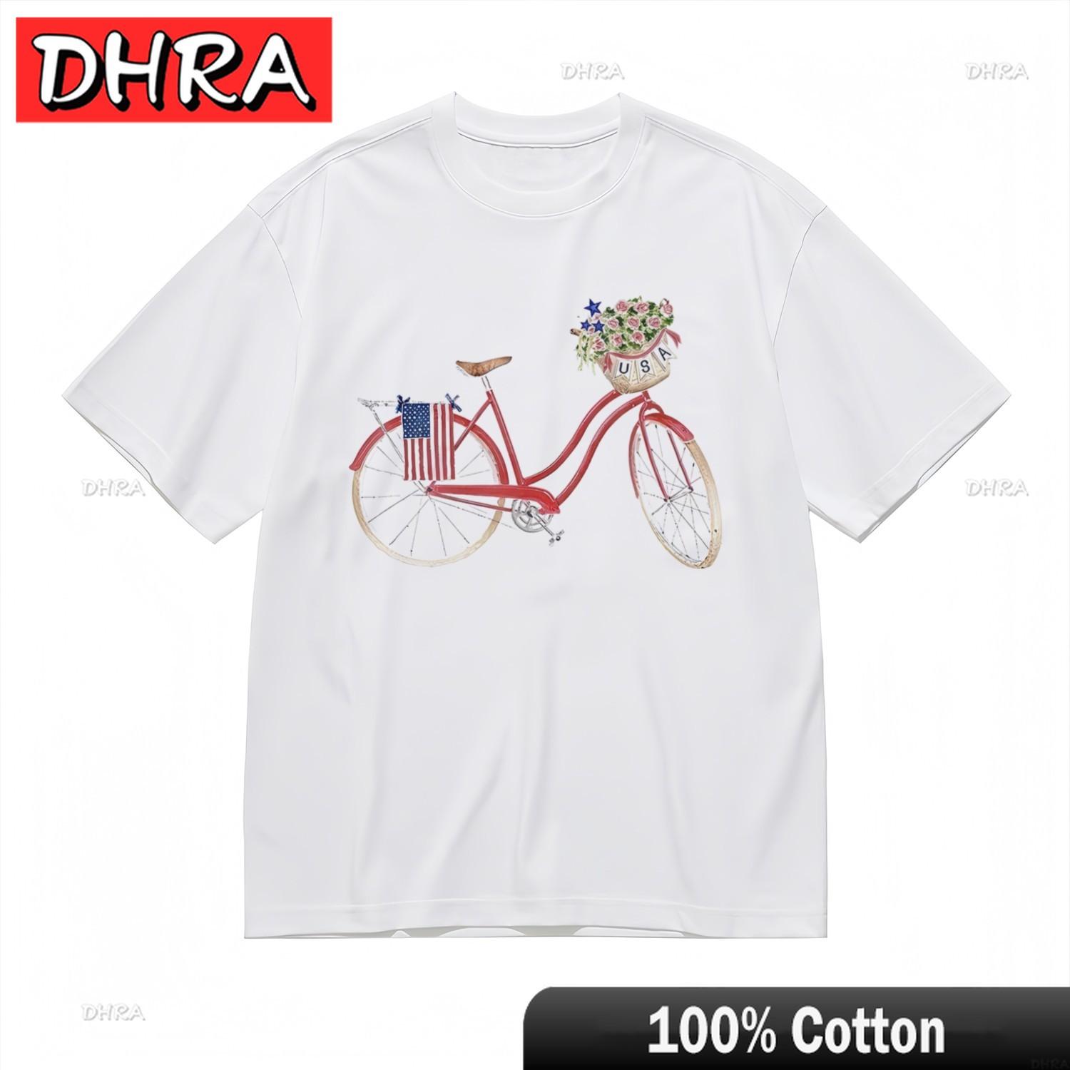 Womens Fashion Comfortable Classic TShirt Patriotic Bicycle Graphic Cotton Tee Tshirts Tops for Women TShirt Customized 4XL
Womens Fashion Comfortable Classic TShirt Patriotic Bicycle Graphic Cotton Tee Tshirts Tops for Women TShirt Customized 4XL