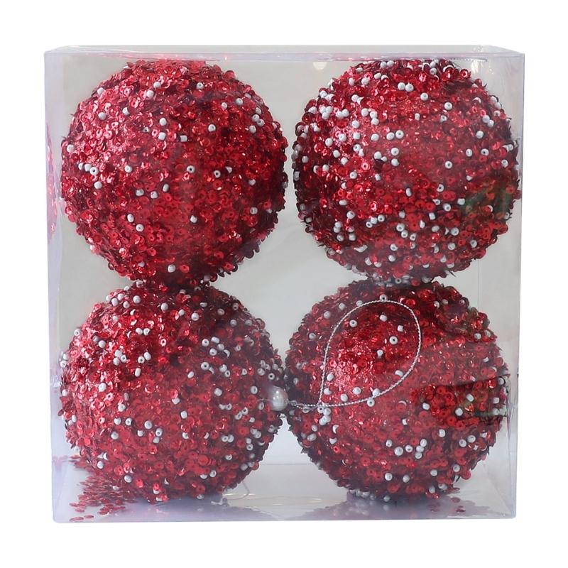 Reflective Foam Christmas Tree Decoration Pearls and Sequins Ball Feature Durable Portable Design Christmas Home Decoration червоний
Reflective Foam Christmas Tree Decoration Pearls and Sequins Ball Feature Durable Portable Design Christmas Home Decoration червоний
