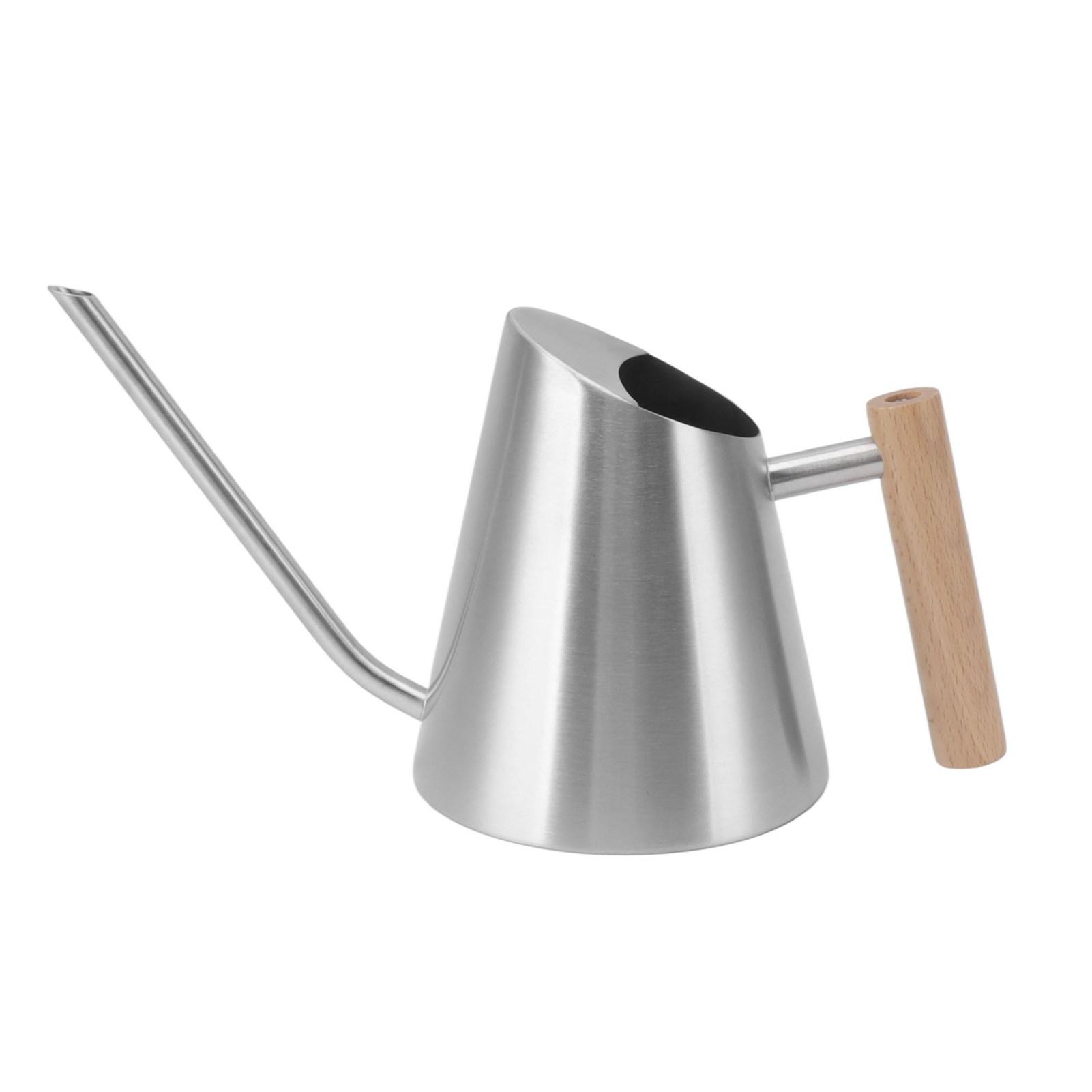 Watering Can with Long Spout Rustproof Stainless Steel Watering Pot with Wooden Handle for Garden
Watering Can with Long Spout Rustproof Stainless Steel Watering Pot with Wooden Handle for Garden