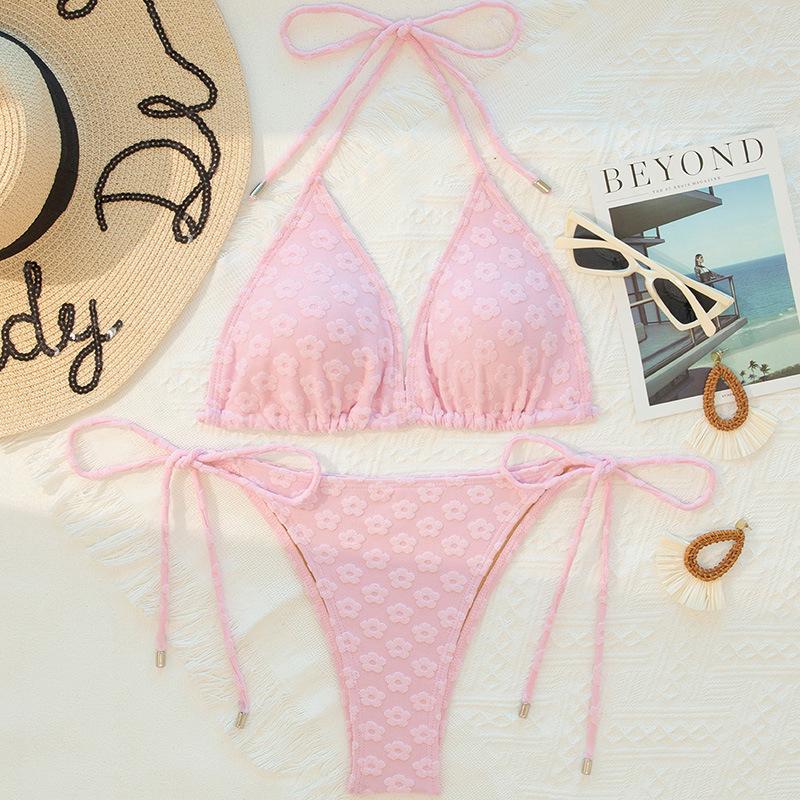 2025 Sexy Bikini Two-Piece Set: Small Chest Hot Spring Tie-Up Swimsuit for Women M рожевий
2025 Sexy Bikini Two-Piece Set: Small Chest Hot Spring Tie-Up Swimsuit for Women M рожевий