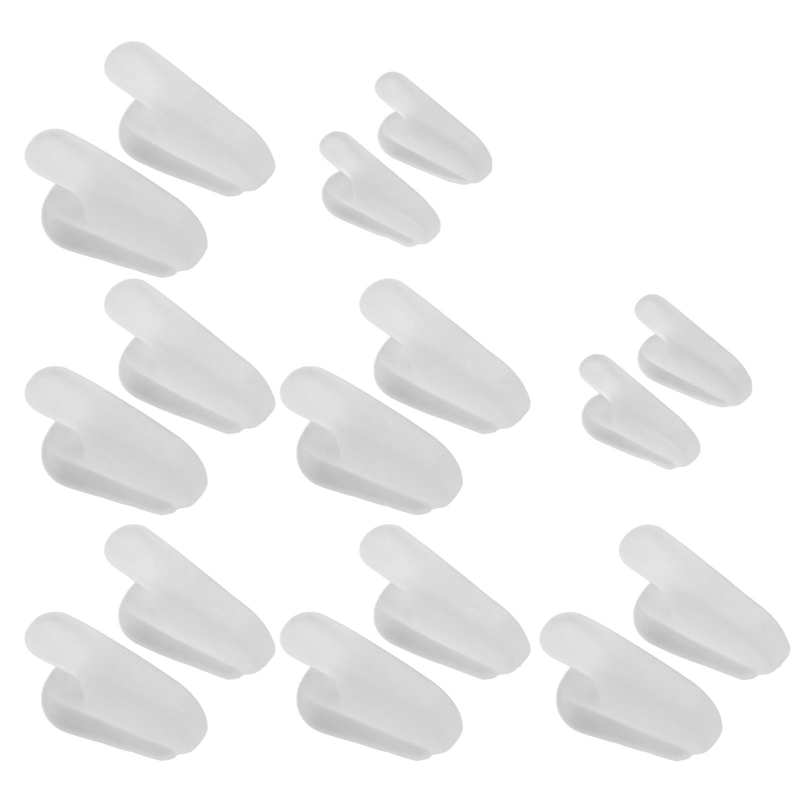 8 Pairs Toe Separator Silicone Soft Elastic Toe Corrector Spacer for Overlapping Toe Bunion Alignment
8 Pairs Toe Separator Silicone Soft Elastic Toe Corrector Spacer for Overlapping Toe Bunion Alignment