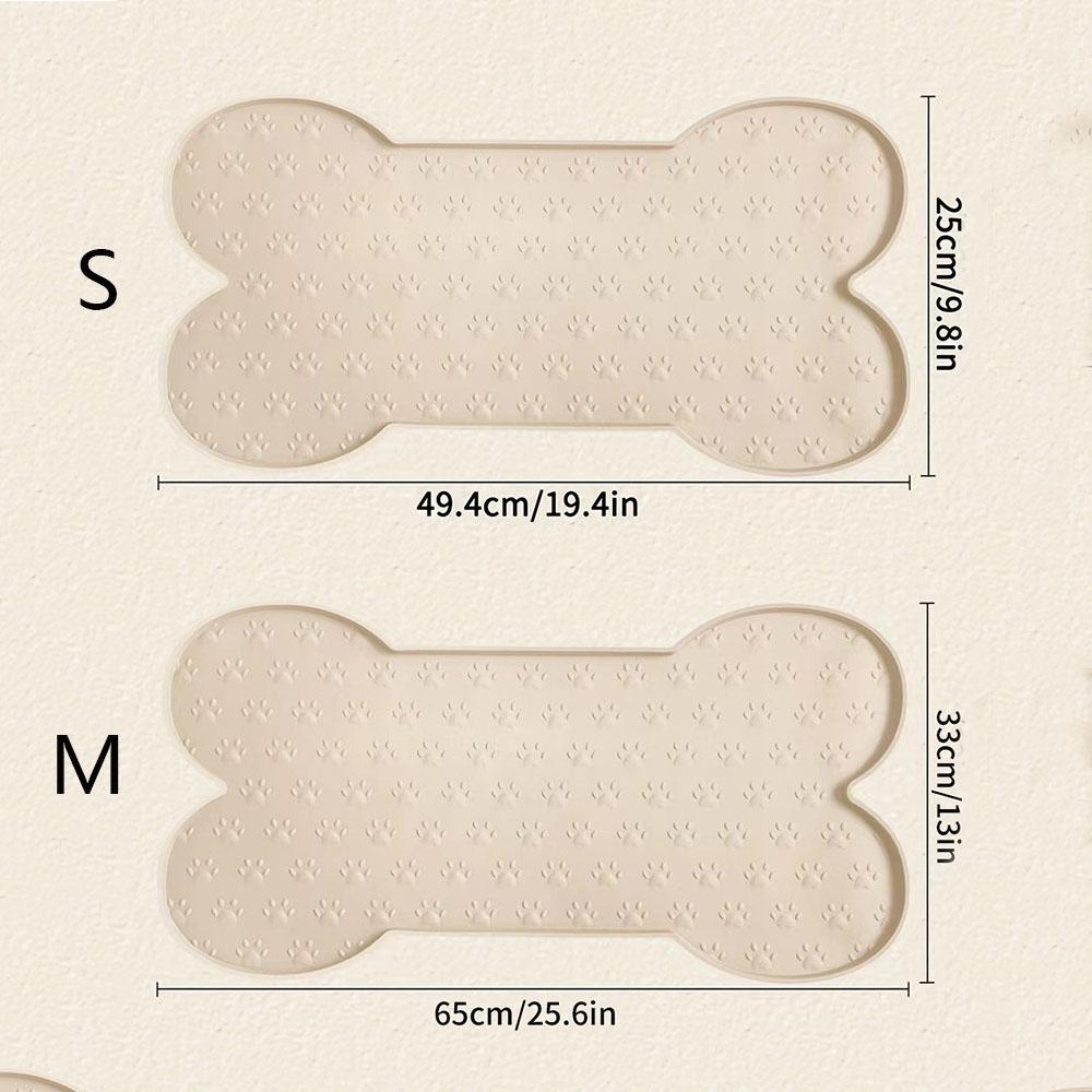 Dog Food Mat Anti-Slip Silicone Dog Bowl Mat Thicker Pet Placemat Waterproof Cat Feeder Pad Dogs Cats Eating Tray S сірий колір
Dog Food Mat Anti-Slip Silicone Dog Bowl Mat Thicker Pet Placemat Waterproof Cat Feeder Pad Dogs Cats Eating Tray S сірий колір