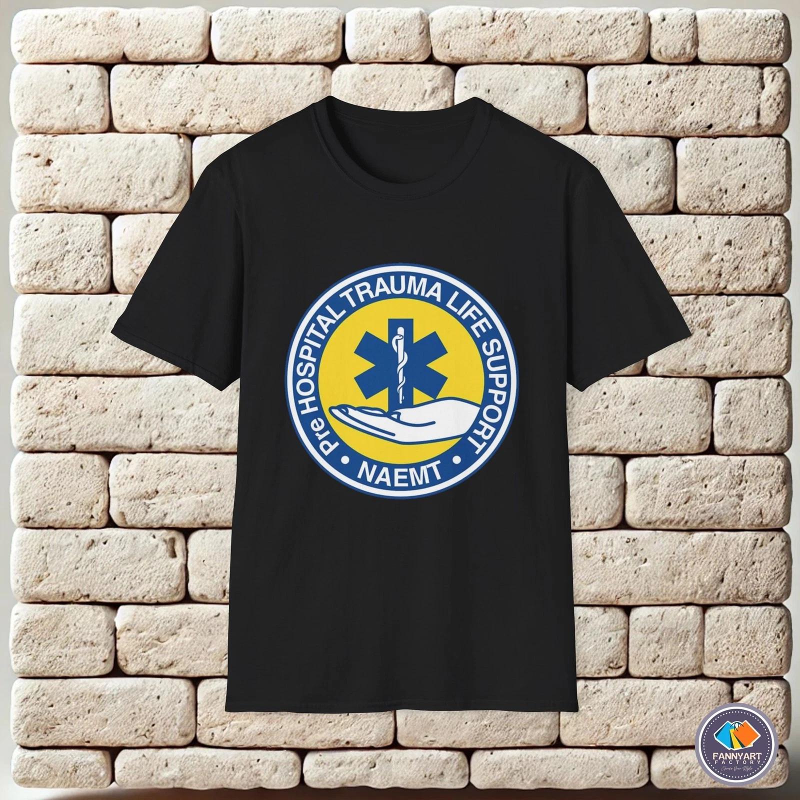 NAEMT Pre Hospital Trauma Life Support Logo Unisex T-Shirt M
NAEMT Pre Hospital Trauma Life Support Logo Unisex T-Shirt M