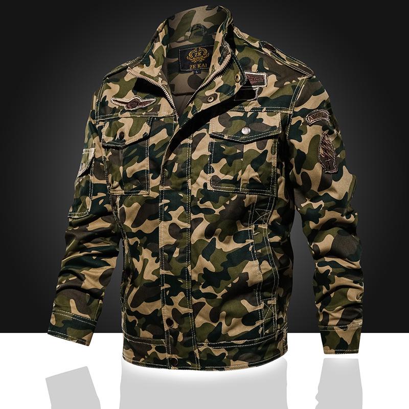 Autumn Men s Outdoor Camouflage Multi-bag Tooling Jacket Youth Military Jacket XXXXL хакі
Autumn Men s Outdoor Camouflage Multi-bag Tooling Jacket Youth Military Jacket XXXXL хакі