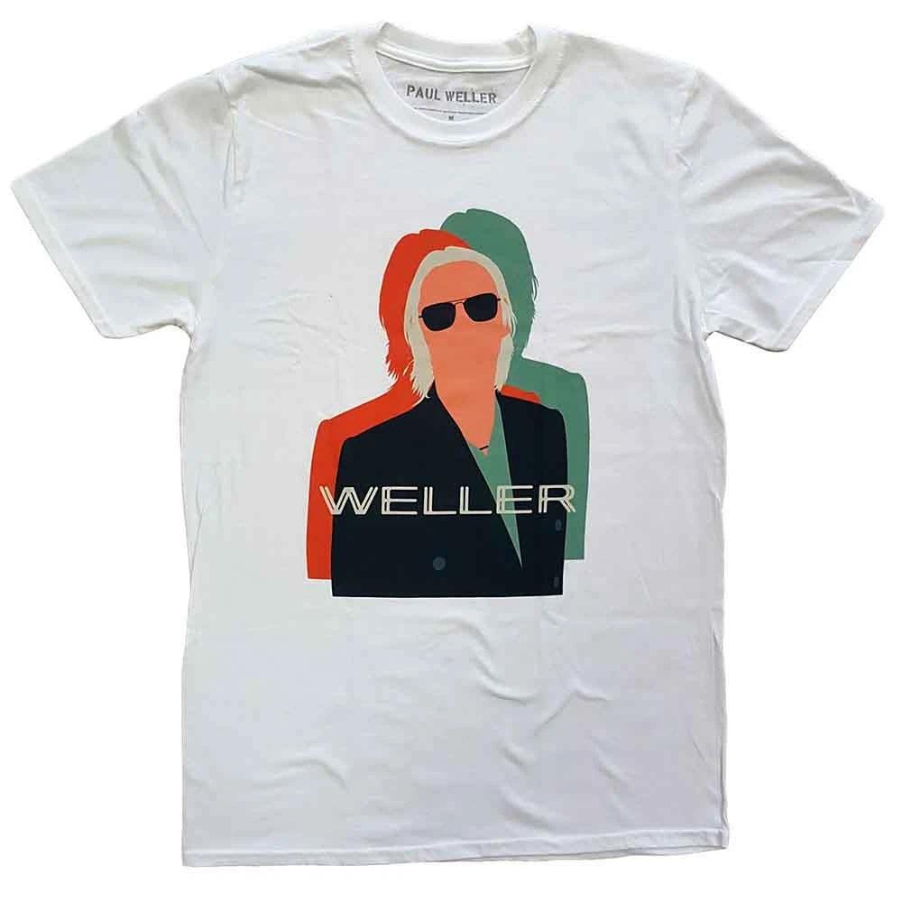 Paul Weller 100% Cotton T-shirt Mens Tees Top Illustration Offset Logo new Official Mens White S
Paul Weller 100% Cotton T-shirt Mens Tees Top Illustration Offset Logo new Official Mens White S