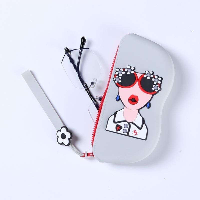 Cute Sunglasses Storage Bag, Portable with Glasses Case, Anti Drop Silicone Glasses Bag, Can Hang Waterproof Sunglasses серый
Cute Sunglasses Storage Bag, Portable with Glasses Case, Anti Drop Silicone Glasses Bag, Can Hang Waterproof Sunglasses серый