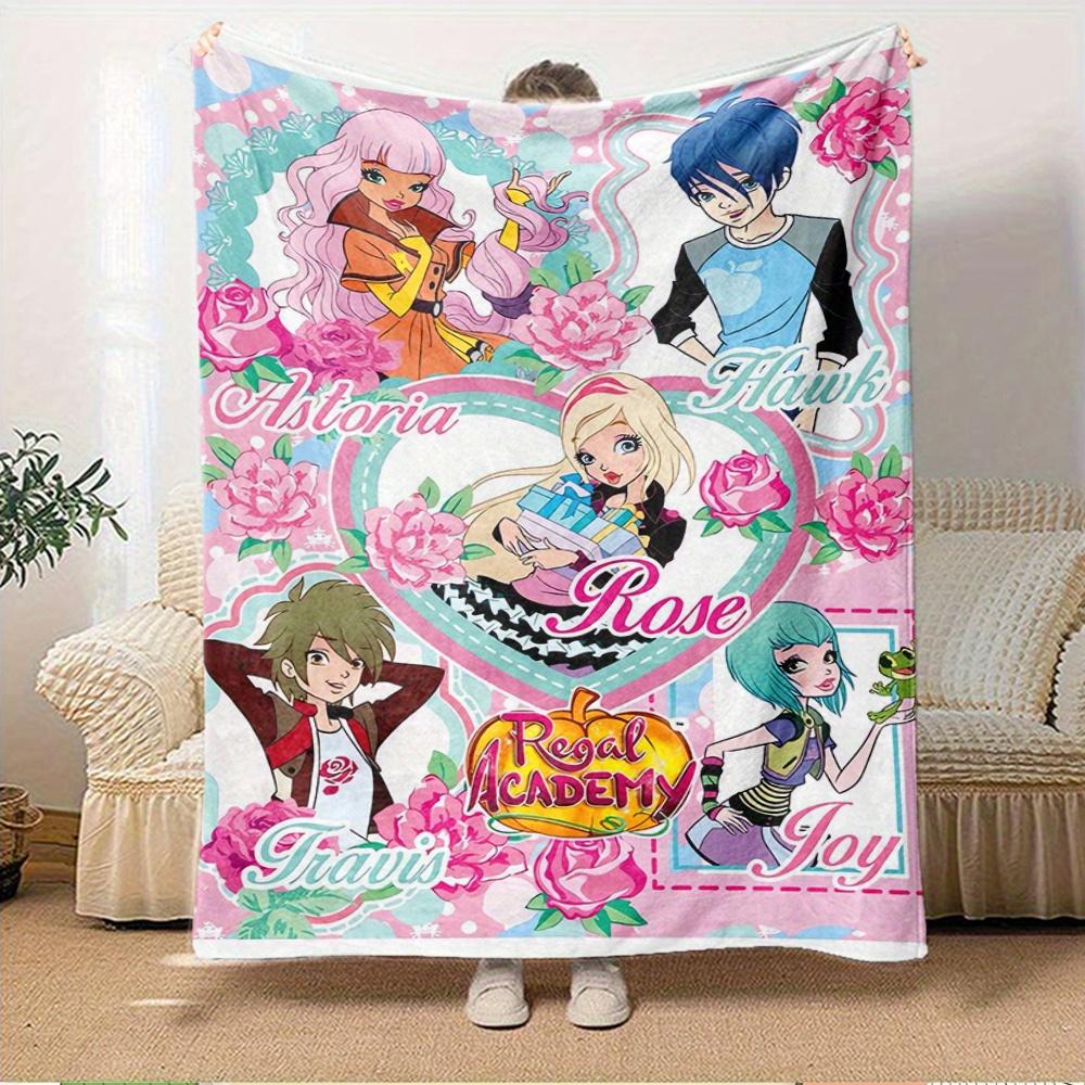 For Regal Academy,Rose,Hawk-Themed Flannel Blanket, Glam Style, Digital Print, All-Season Comfort, Tear-Resistant, Knitted Craftsmanship, Po 150x180cm
For Regal Academy,Rose,Hawk-Themed Flannel Blanket, Glam Style, Digital Print, All-Season Comfort, Tear-Resistant, Knitted Craftsmanship, Po 150x180cm