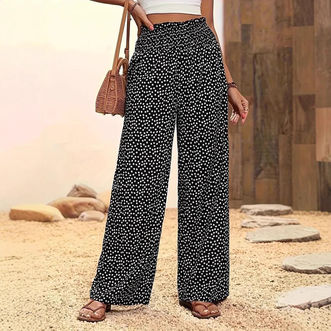 Women Polka Dot Wide Leg Pants High Waisted Flowy Palazzo Pants Casual Printed Trousers S
Women Polka Dot Wide Leg Pants High Waisted Flowy Palazzo Pants Casual Printed Trousers S