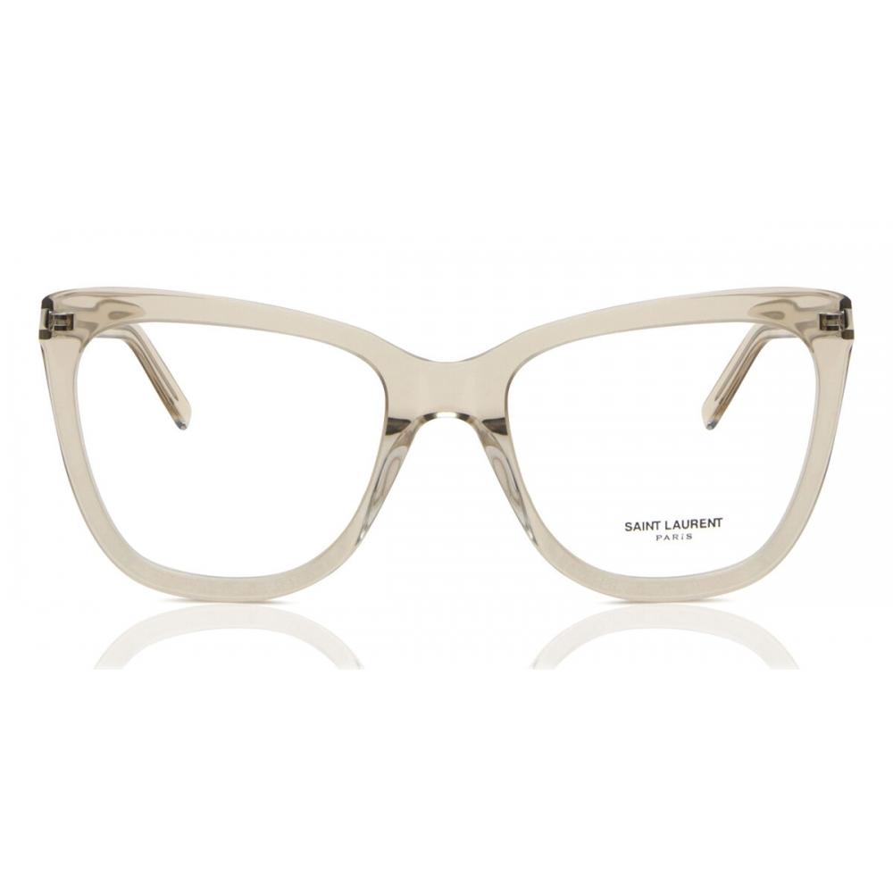 Saint Laurent Sl 548 Slim Opt 004 Women Eyeglasses Transparent Beige/55
Saint Laurent Sl 548 Slim Opt 004 Women Eyeglasses Transparent Beige/55