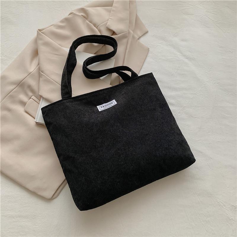 Korean Style Cotton Tote Bag for Women Solid Color Large Capacity Handbag Fashionable Casual Shoulder Purse чёрный
Korean Style Cotton Tote Bag for Women Solid Color Large Capacity Handbag Fashionable Casual Shoulder Purse чёрный