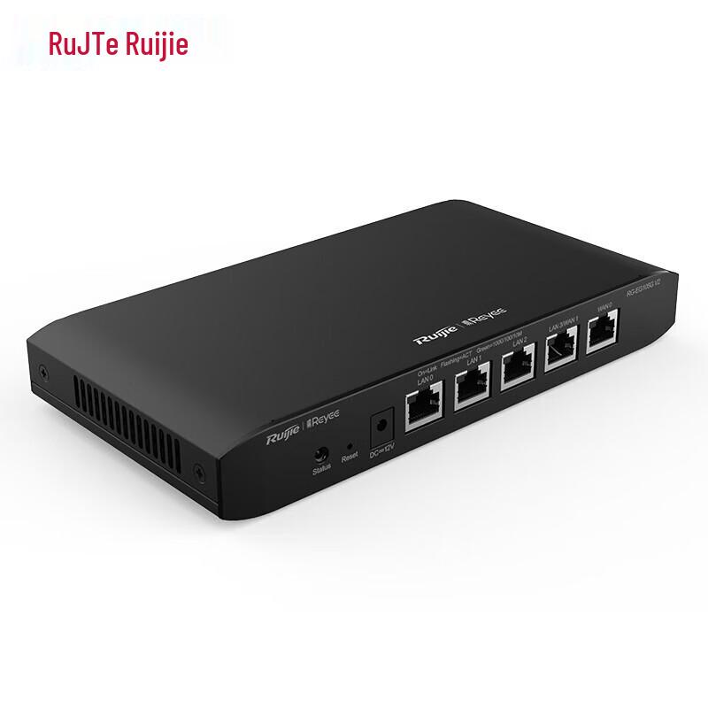 Ruijie RG-EG105G V2 Enterprise Gigabit Gateway Router (CN version)
Ruijie RG-EG105G V2 Enterprise Gigabit Gateway Router (CN version)
