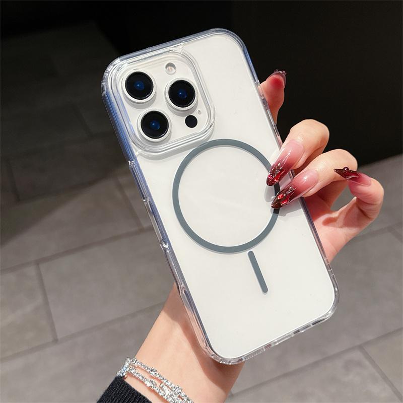 Luxury Original PC Hard Clear Magnetic Wireless Charging Case For iPhone 16 15 14 13 12 Pro Max Plus Clear Back Cover Accessory iPhone 12 сірий
Luxury Original PC Hard Clear Magnetic Wireless Charging Case For iPhone 16 15 14 13 12 Pro Max Plus Clear Back Cover Accessory iPhone 12 сірий